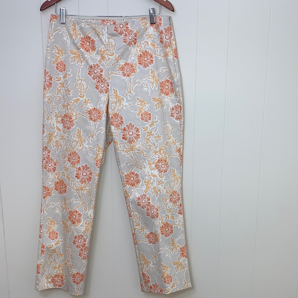 Sigrid Olsen Sport Floral Print Pants